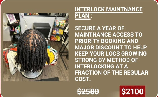 Interlock Maintnance subscription plan