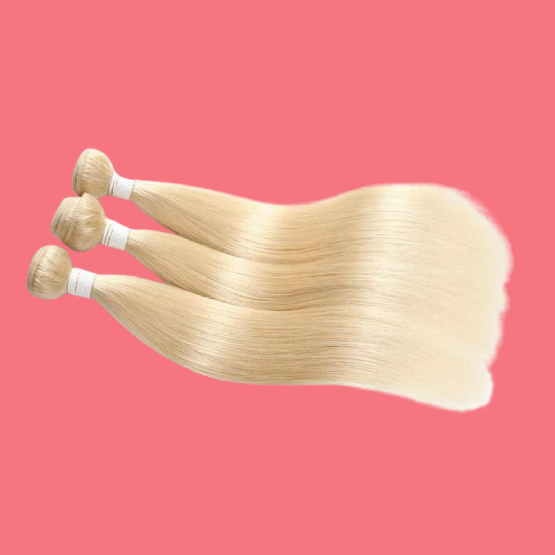 613 Blonde Straight Bundles