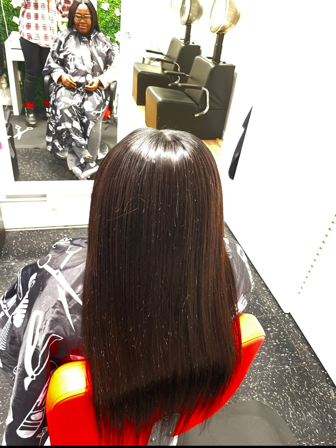 Olivia -24 Inch Human virgin LacevFrontal Wig