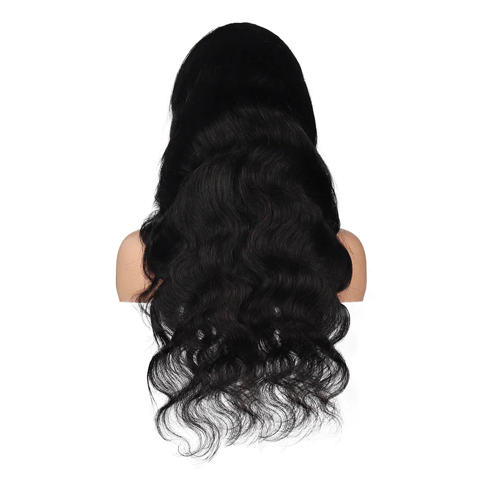20 Inch 100% Human Hair Full Frontal Glueless Wig