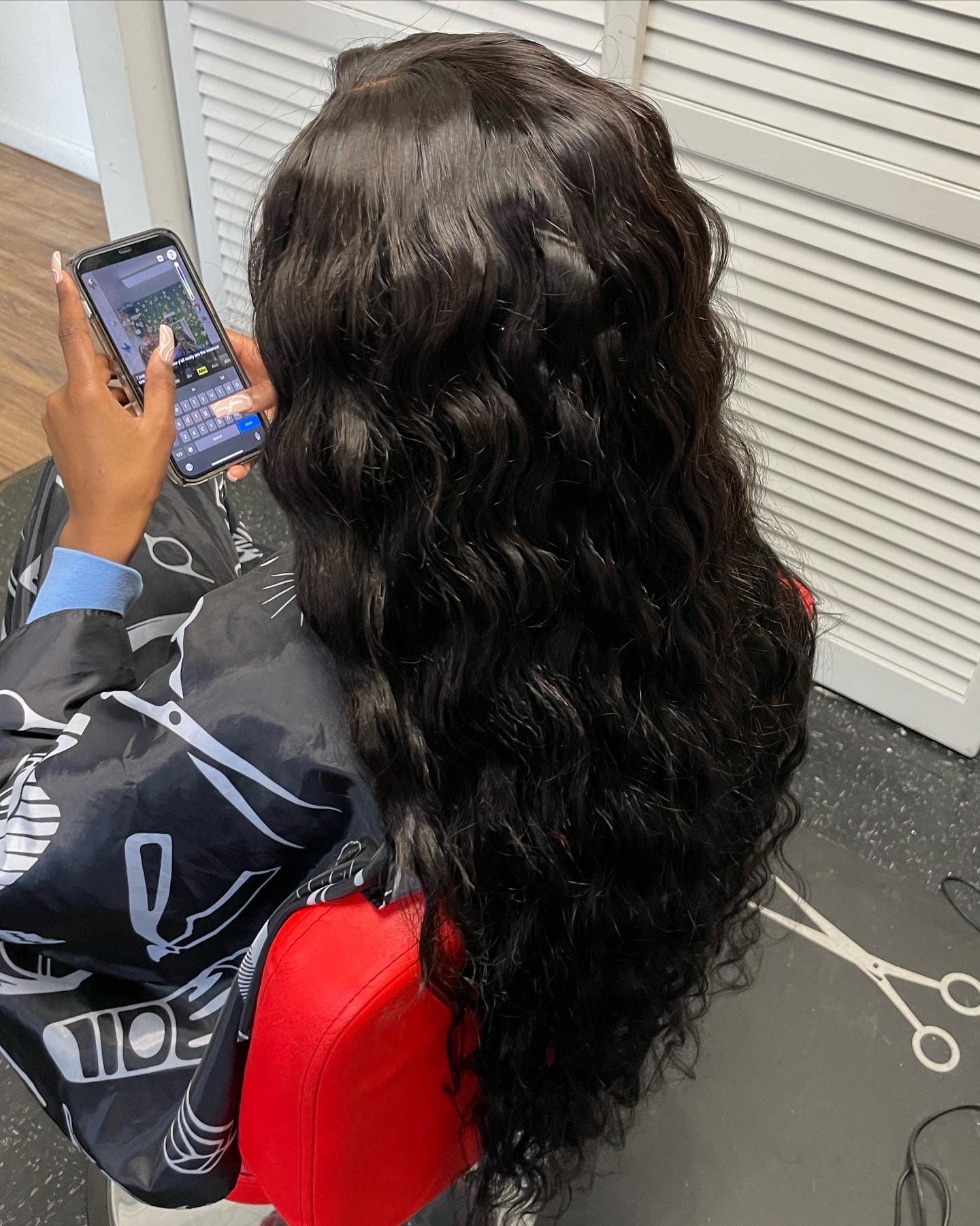 30 Inch 100% Human Hair Full Frontal Glueless Wig