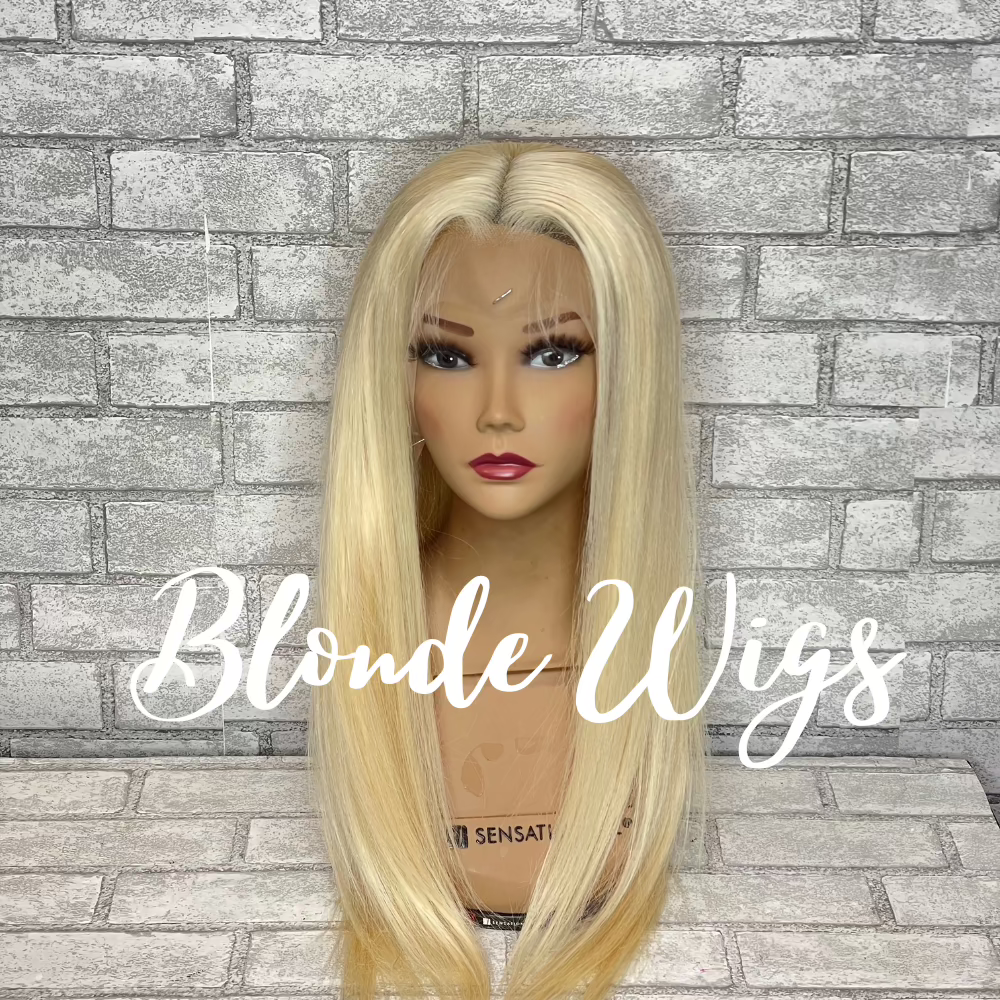 Blonde wigs