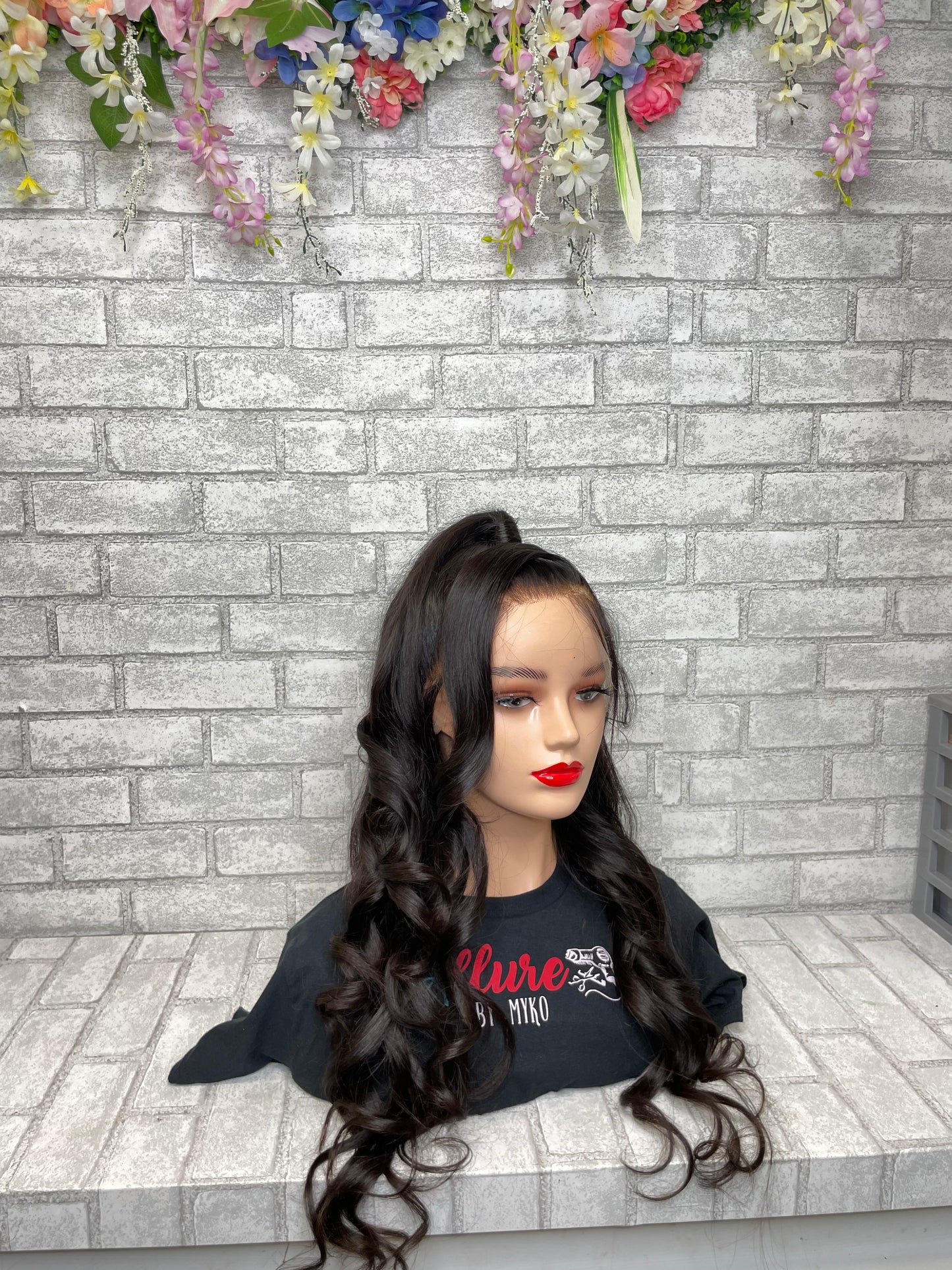 Aliyah -24inch lace frontal wig