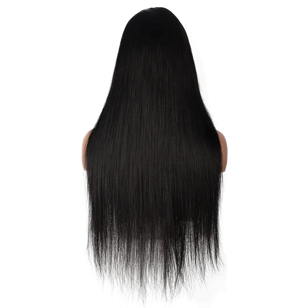 24 Inch 100% Human Hair Full Frontal Glueless Wig