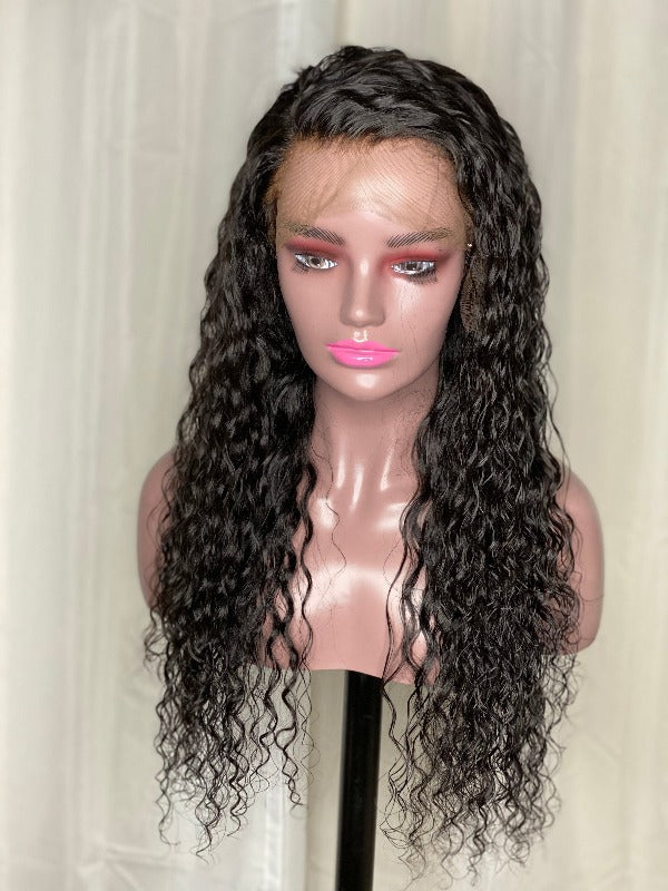 Curly 13x4 Lace frontal closure